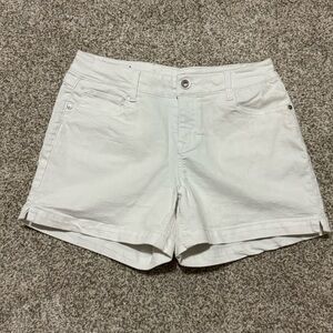 Natural Reflections Women's White Jean Shorts